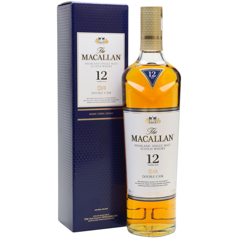 The Macallan 12 Year Double Cask 750ml
