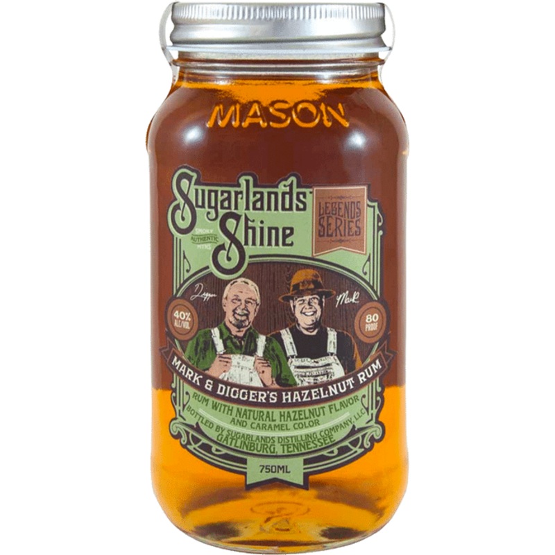 Sugarlands Mark & Diggers Hazelnut Rum