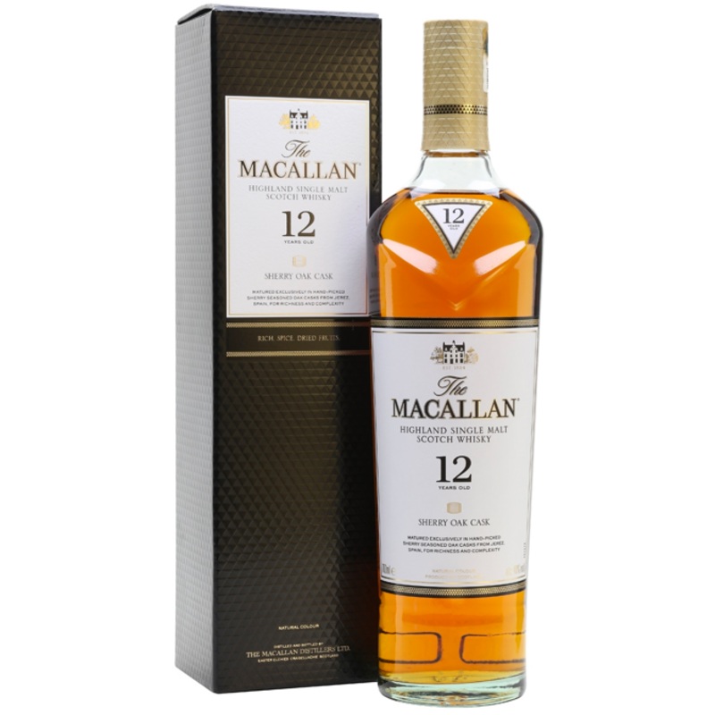 The Macallan 12 Year Old Sherry Oak