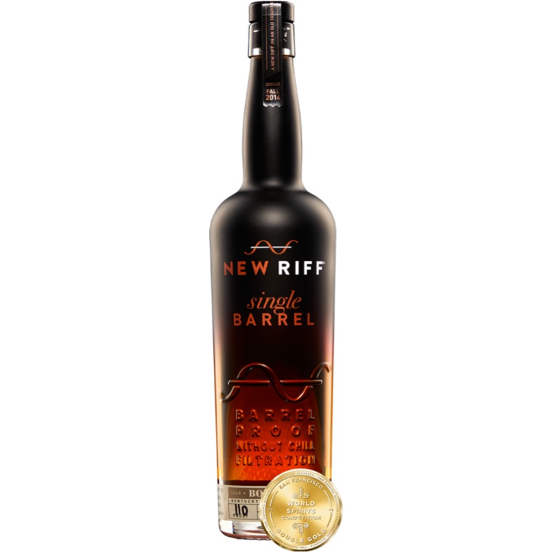 New Riff Single Barrel Kentucky Straight Bourbon Whiskey