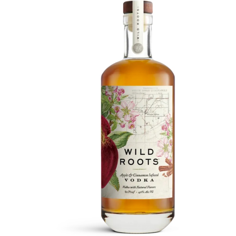 Wild Roots Apple and Cinnamon Infused Vodka