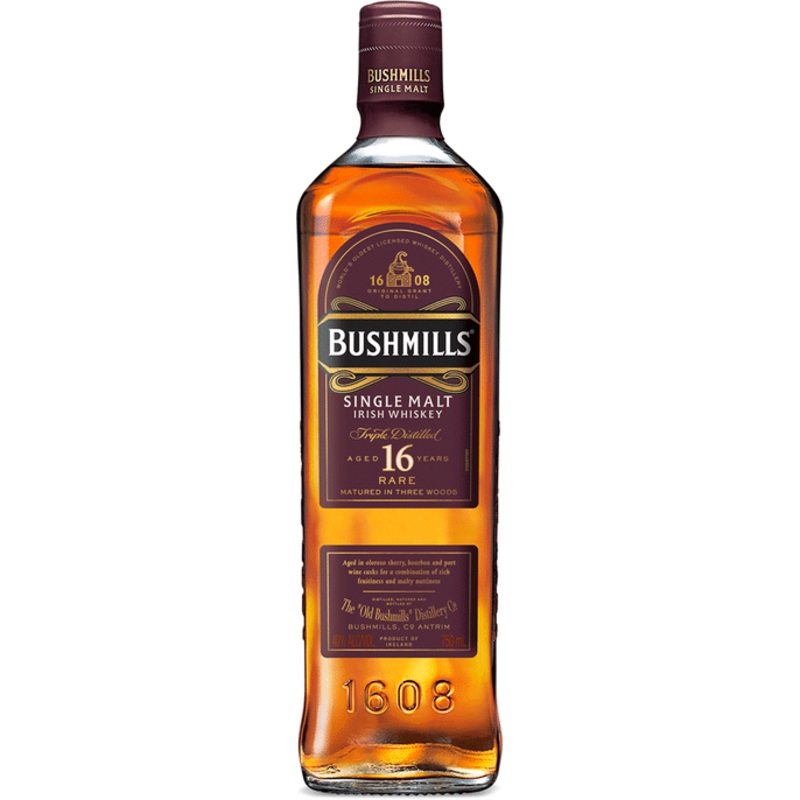 Bushmills 16 Year Single Malt Irish Whiskey