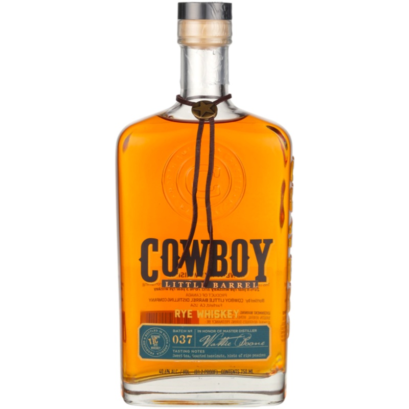 Cowboy Little Barrel Rye Whiskey
