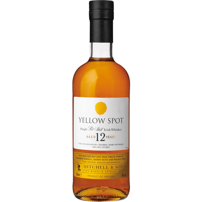 Yellow Spot 12 Year Old Irish Single Pot Still Whiskey