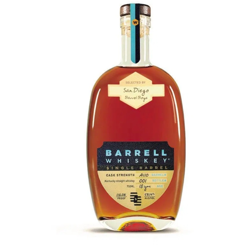 Barrell Craft Spirits 18 Year Old ‘San Diego Barrel Boys’ Single Barrel Select