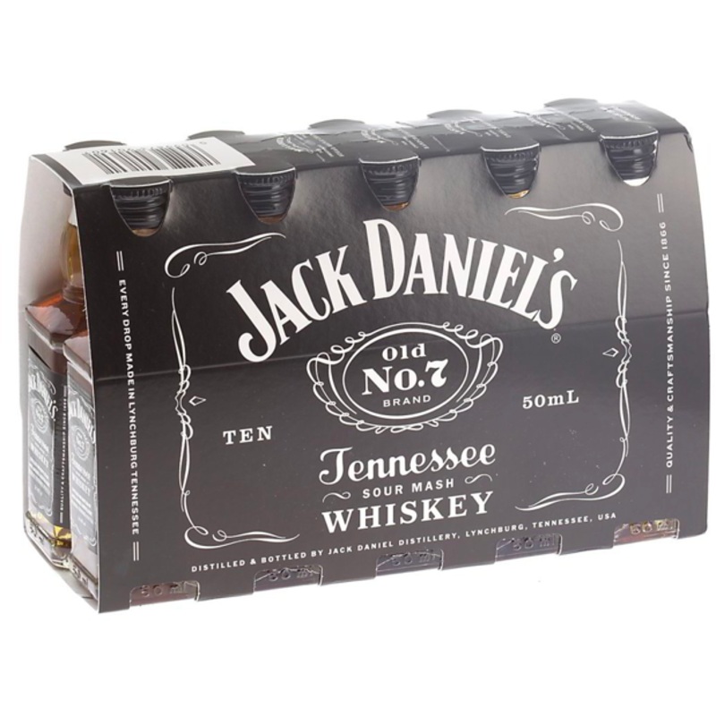 Jack Daniel’s Whiskey 50ml 10 Pack