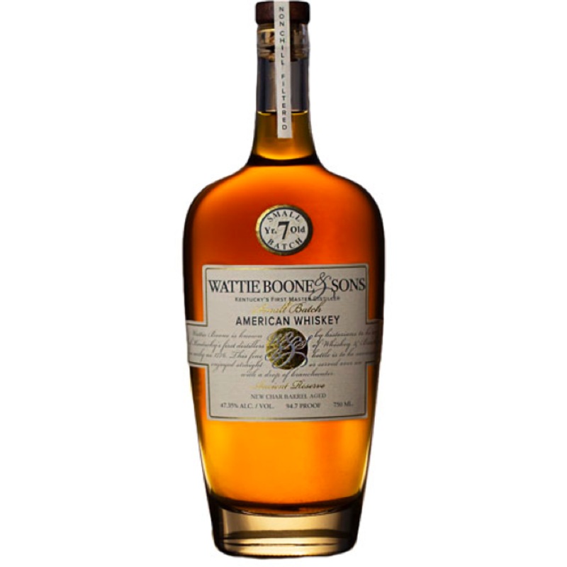 Wattie Boone & Sons 7 Year Whiskey