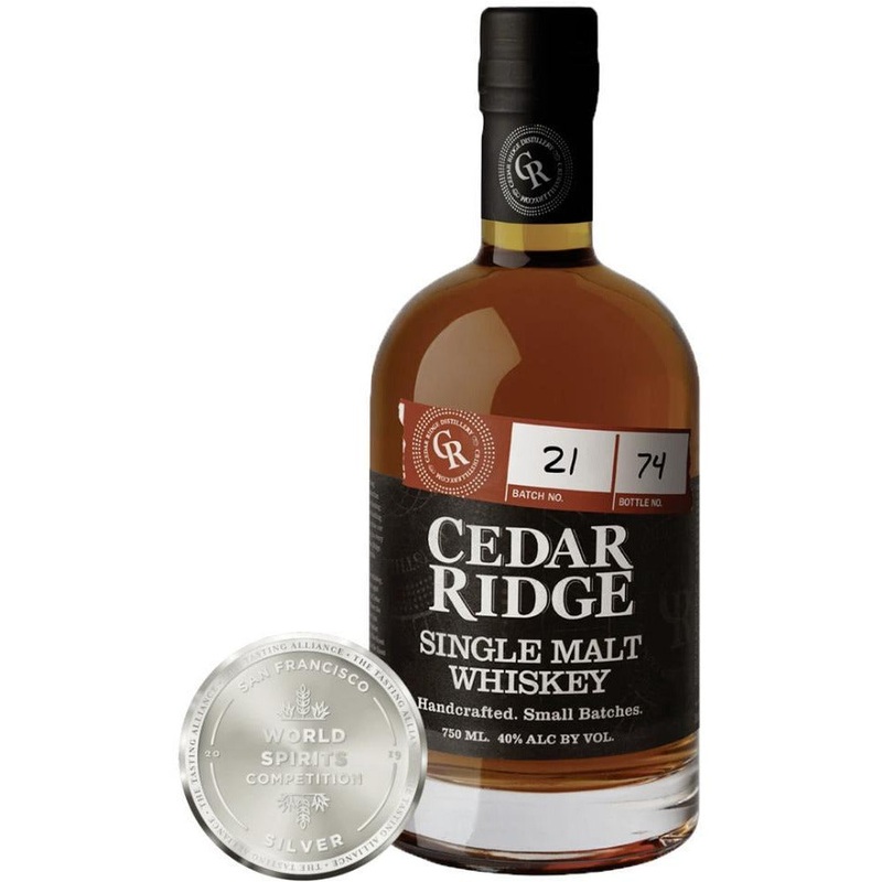 Cedar Ridge Single Malt Whiskey