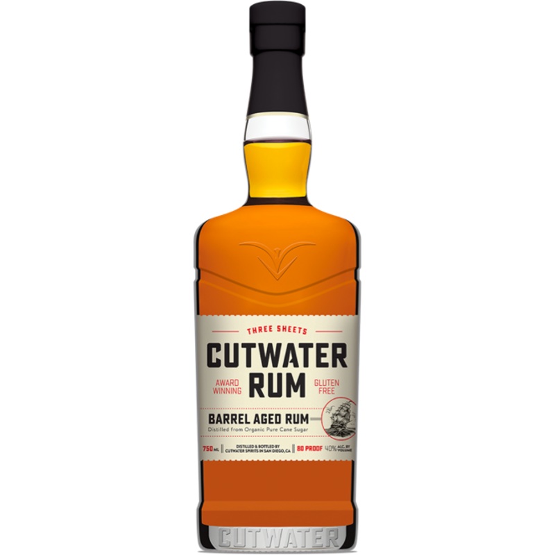 Cutwater Spirits Three Sheets Barrel Aged Rum