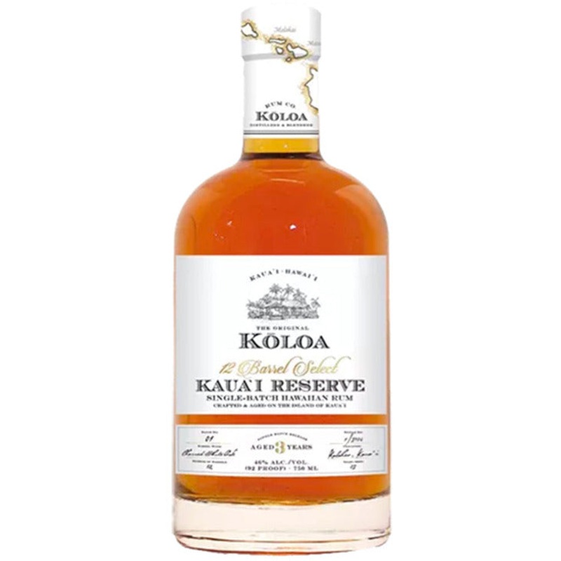 Koloa 12 Barrel Select Kauai Reserve Aged Hawaiian Rum