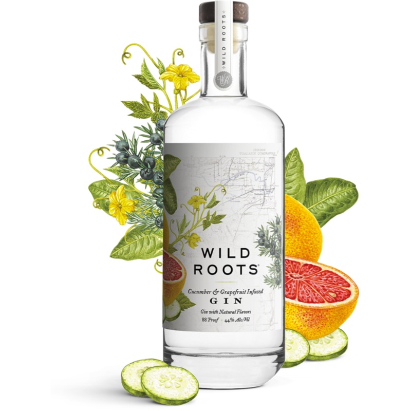 Wild Roots Cucumber & Grapefruit Infused Gin