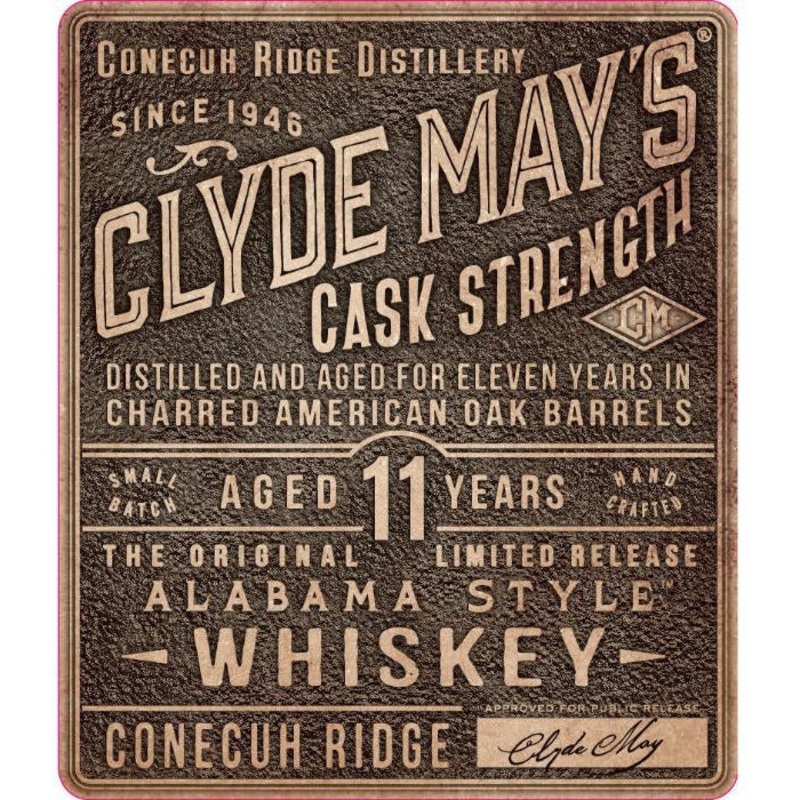 Clyde May’s Cask Strength 11 Year Old