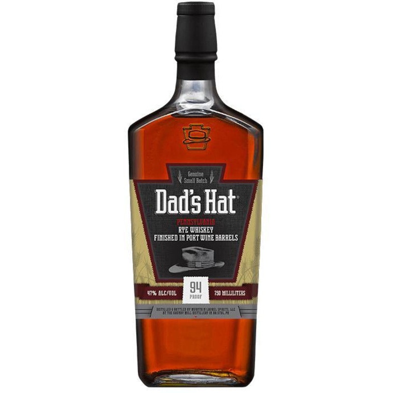 Dad’s Hat Port Wine Finished Rye Whiskey