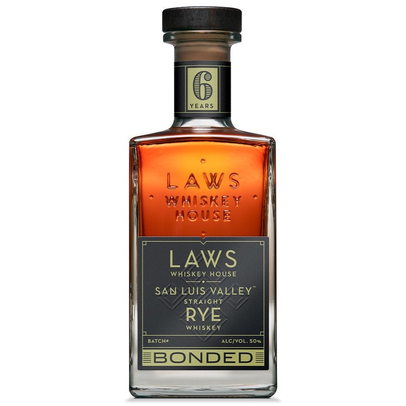 Laws San Luis Valley Straight Rye Bottled In Bond 6 Years