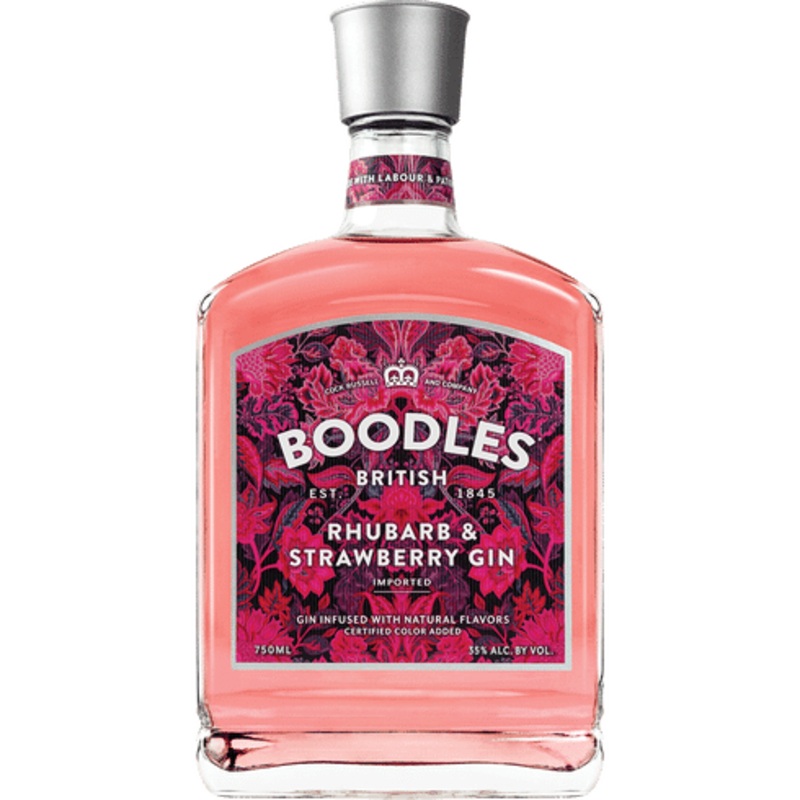 Boodles Rhubarb Strawberry Gin