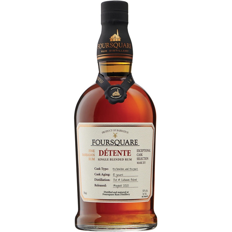 Foursquare Distillery Exceptional Cask Selection Mark XIV 10 Years Old Dtente Single Blended Rum