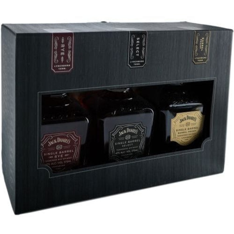 Jack Daniel’s Whiskey Set Single Barrel, Single Barrel Rye, Barrel Proof – 375ml