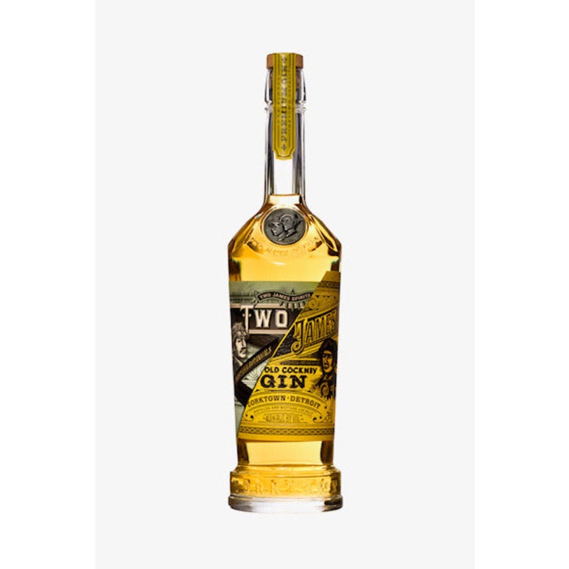 Two James Old Cockney Barrel Rested Gin