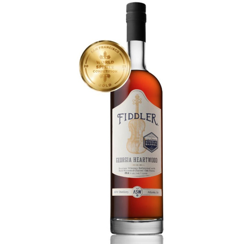 ASW Distillery Fiddler Georgia Heartwood Bourbon