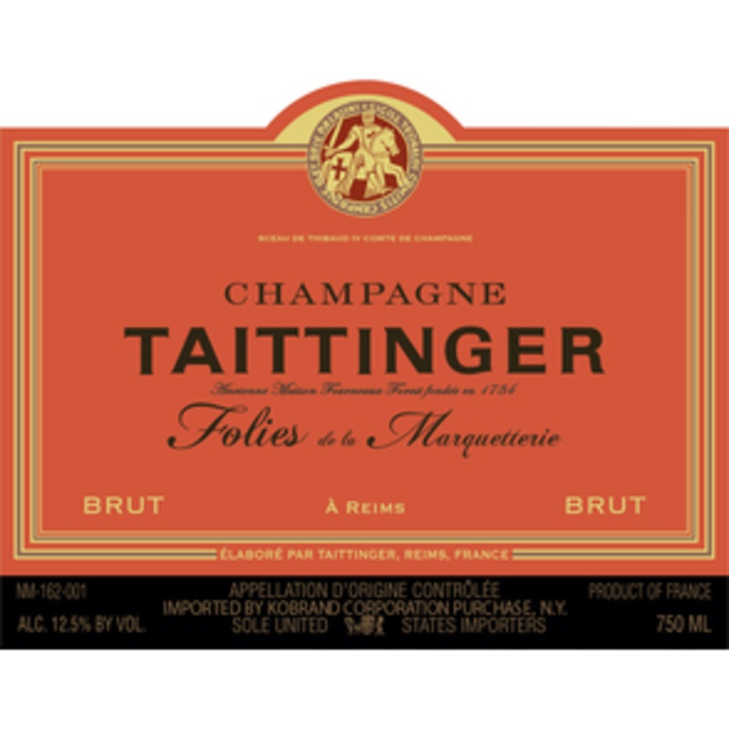 Champagne Taittinger Champagne Brut Les Folies de la Marquetterie