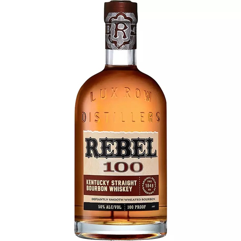 Rebel 100 Proof Straight Bourbon Whiskey