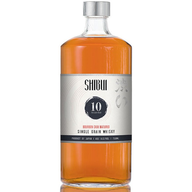 Shibui 10 Year Single Grain Bourbon Cask Whisky 750ml