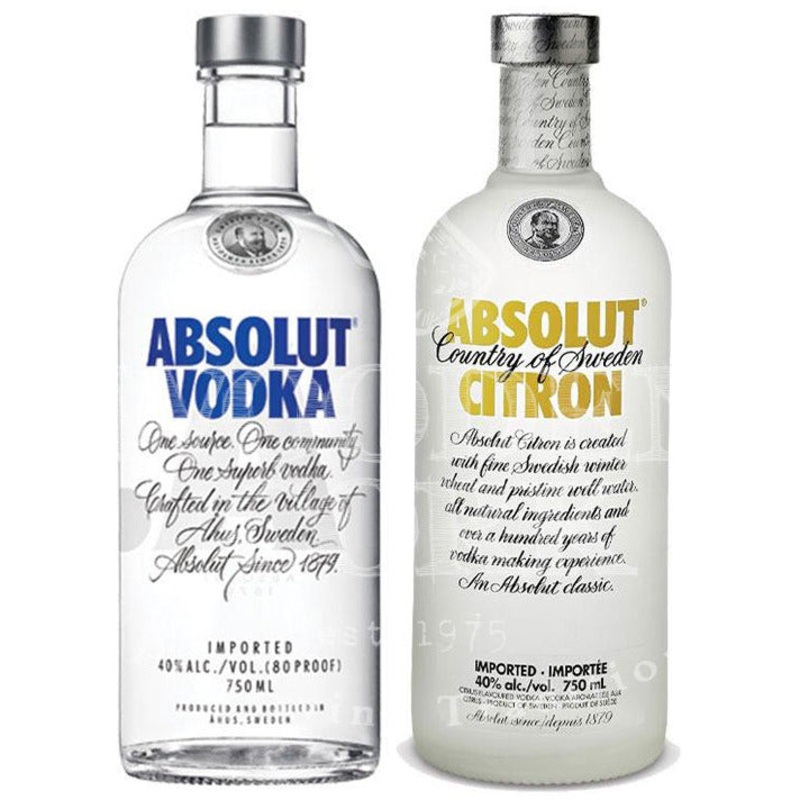 Absolut Vodka & Citron Bundle