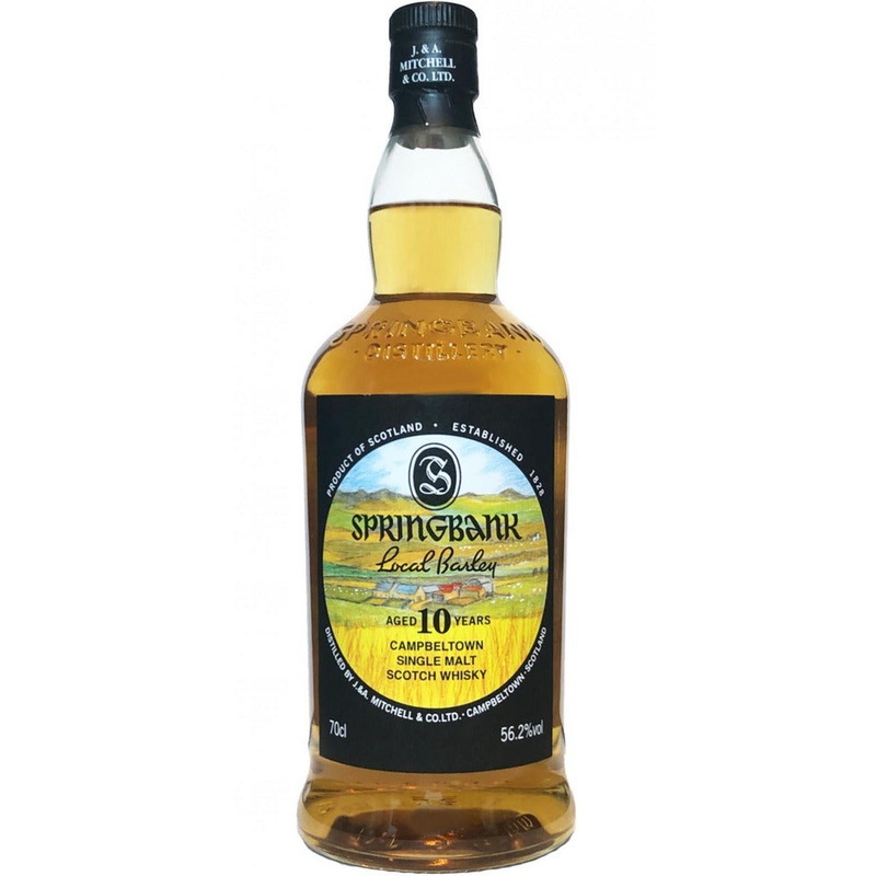 Springbank 10 Year Local Barley Cask Strength Single Malt Whisky Campbeltown