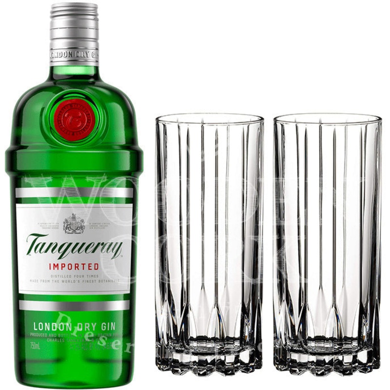 Tanqueray Gin with Glass Set Bundle