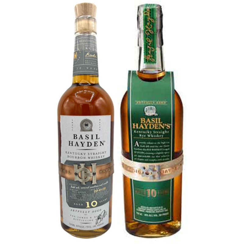 Basil Hayden’s 10 Year Bourbon & 10 Year Rye Bundle