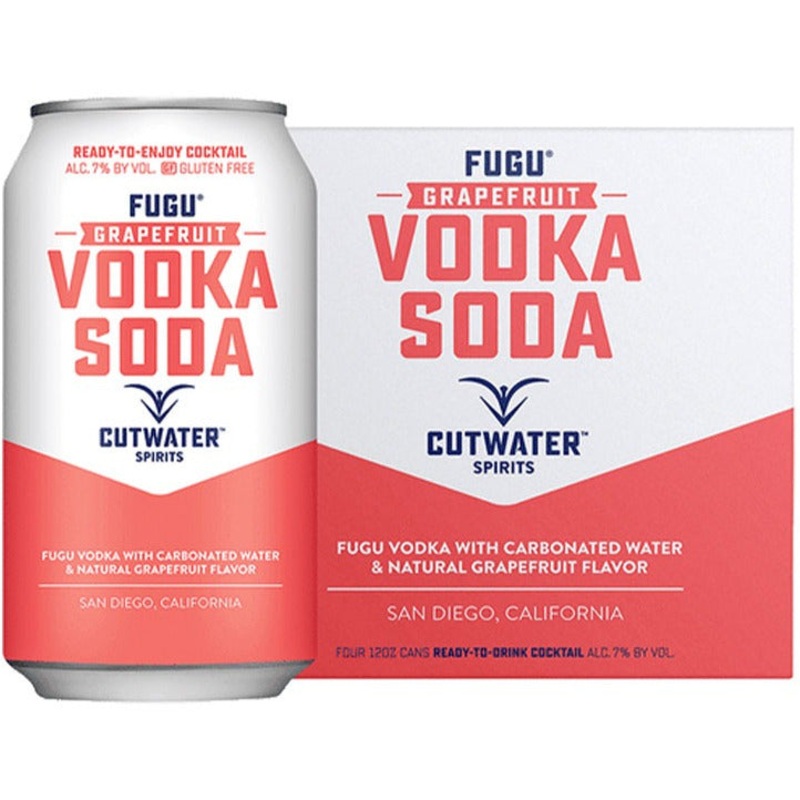 Cutwater Fugu Grapefruit Vodka Soda Canned Cocktail