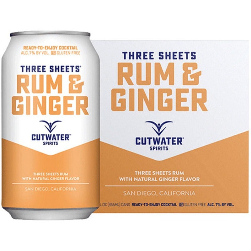 Cutwater Rum & Ginger Canned Cocktail