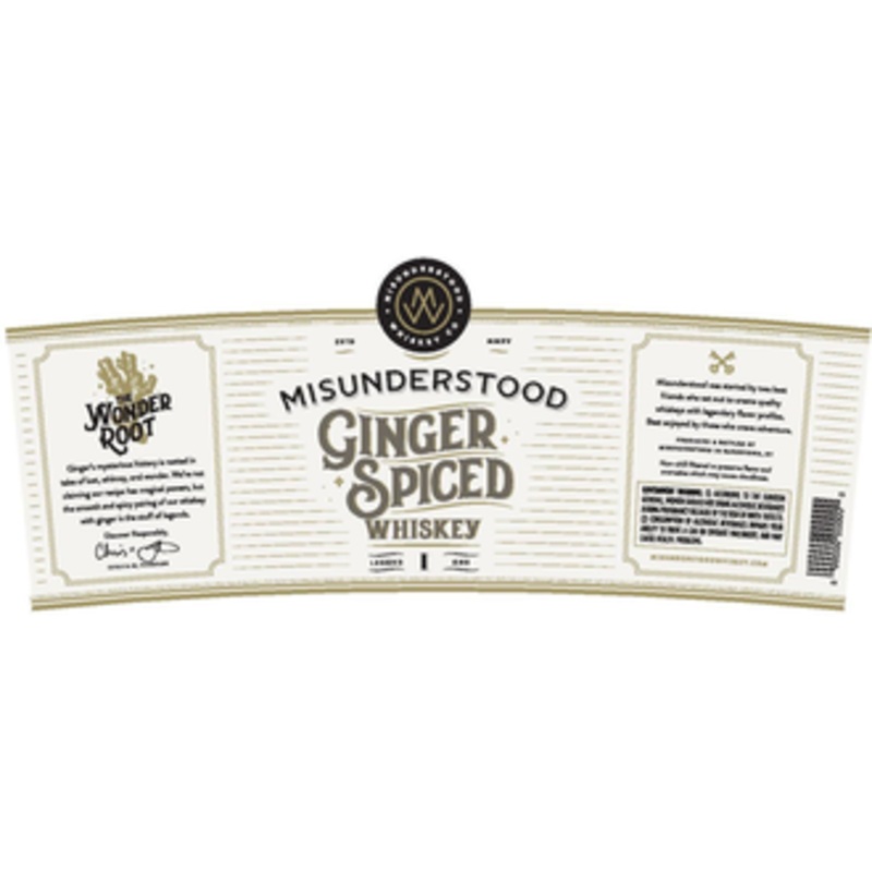 Misunderstood Whiskey Ginger Spiced Whiskey