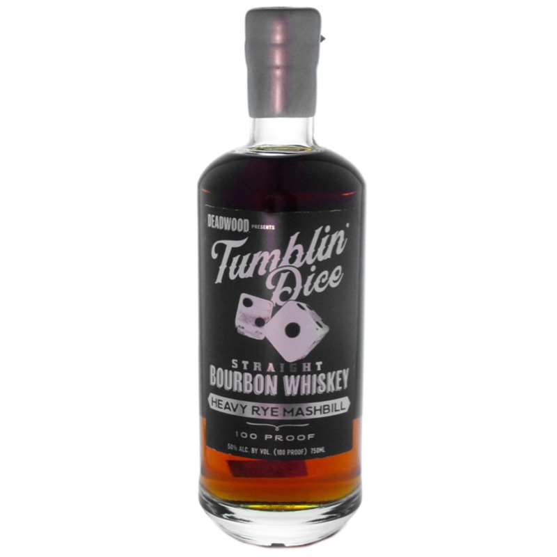 Deadwood Tumblin’ Dice 3 Year Old Heavy Rye Mashbill Straight Bourbon Whiskey