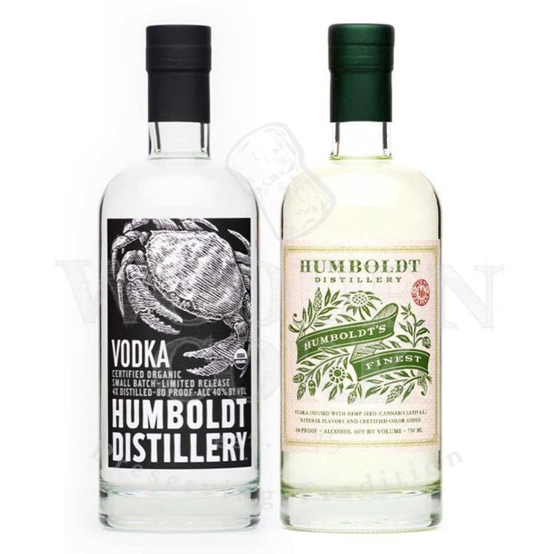 Humboldt Distillery Finest & Organic Vodka Bundle