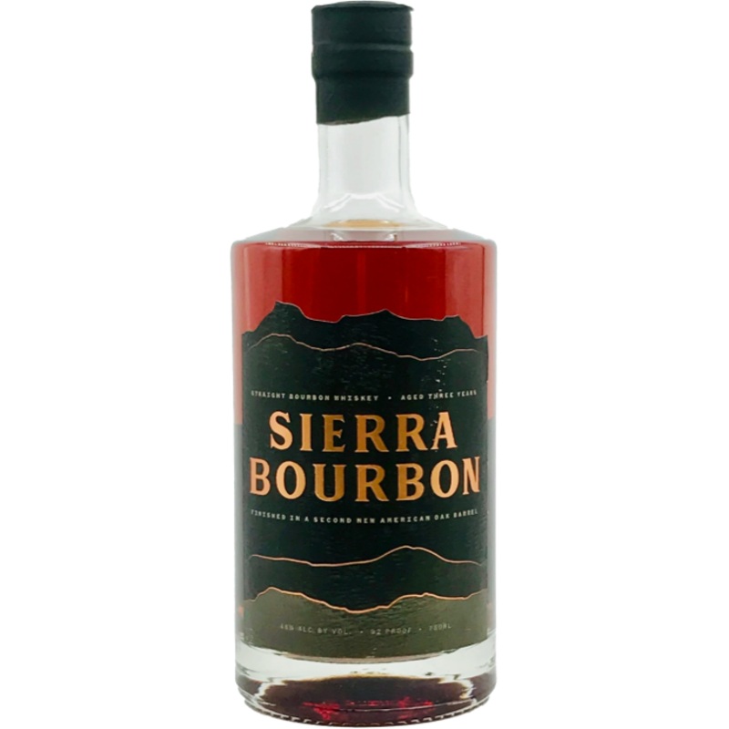 Old Trestle Distillery 3 Years Old Sierra Double Barrel Straight Bourbon Whiskey Finished In Second New American Oak Barrel