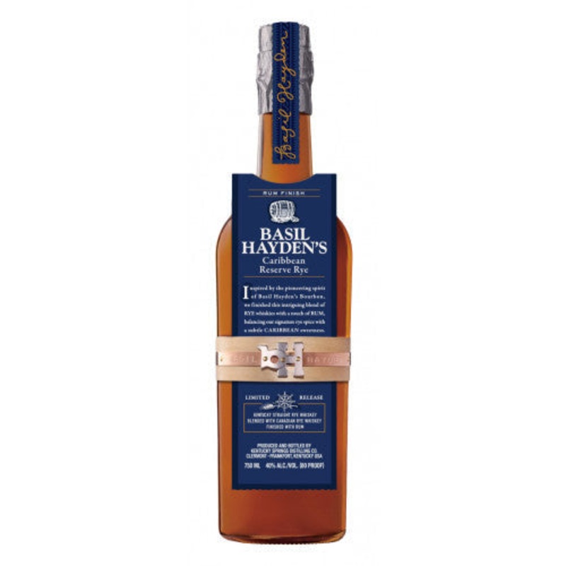 Basil Hayden’s Caribbean Reserve Rye