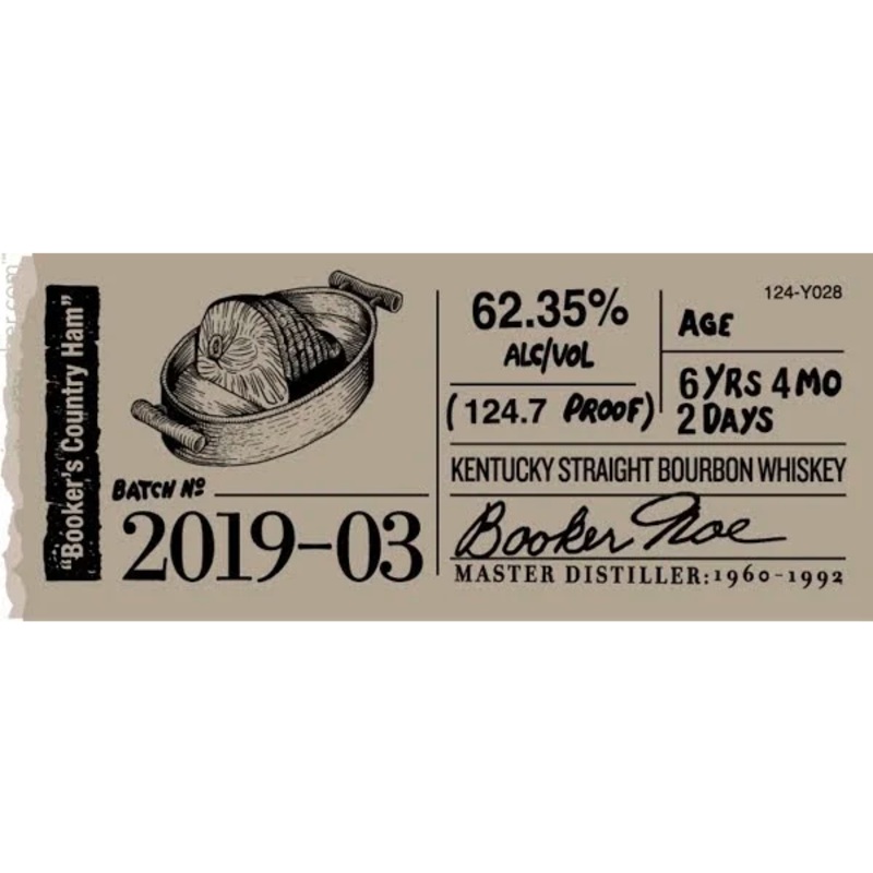 Booker’s Bourbon Batch 2019-03 Booker’s Country Ham