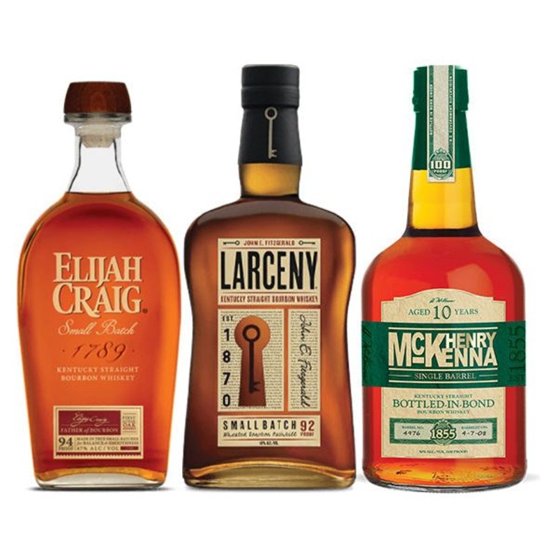 Henry McKenna, Larceny Small Batch & Elijah Craig Small Batch Bundle