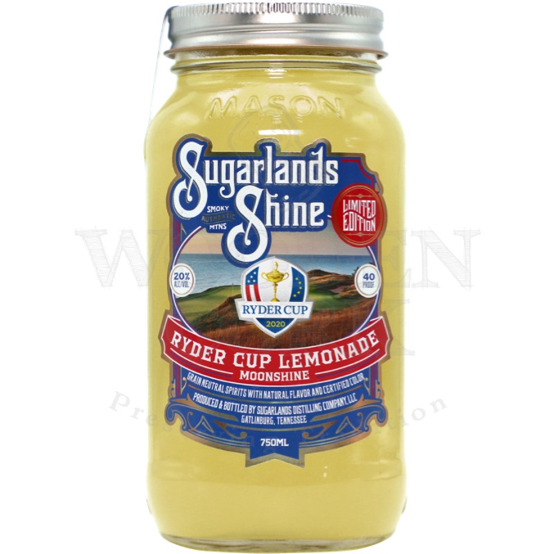 Sugarlands Ryder Cup Lemonade Moonshine