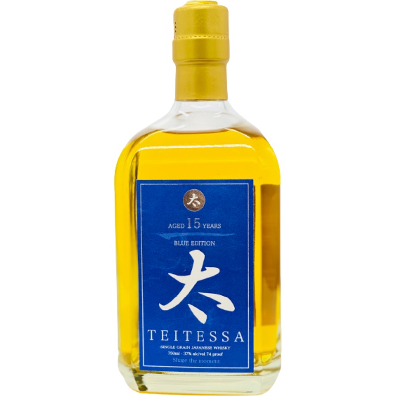 Teitessa 15 Years Old Grain Japanese Whiskey Blue Edition
