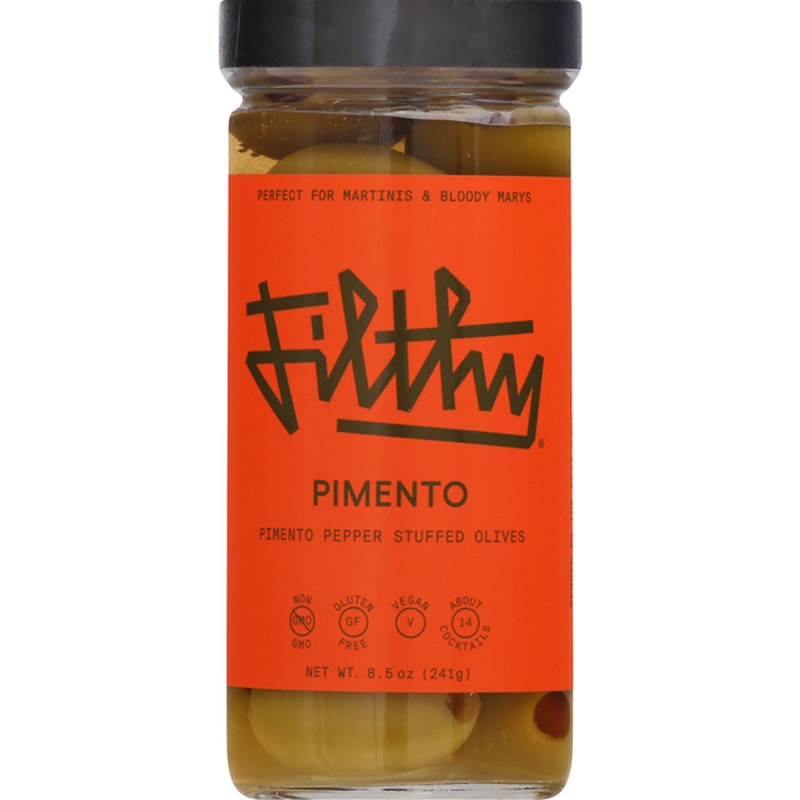 Filthy Pimento Olives 8oz