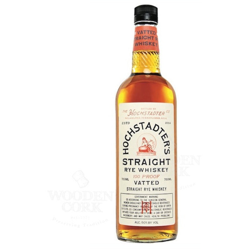 Hochstadter’s Straight Rye Whiskey Vatted