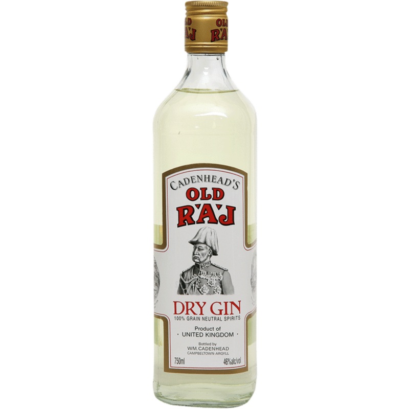 Old Raj Dry Gin 92 Proof