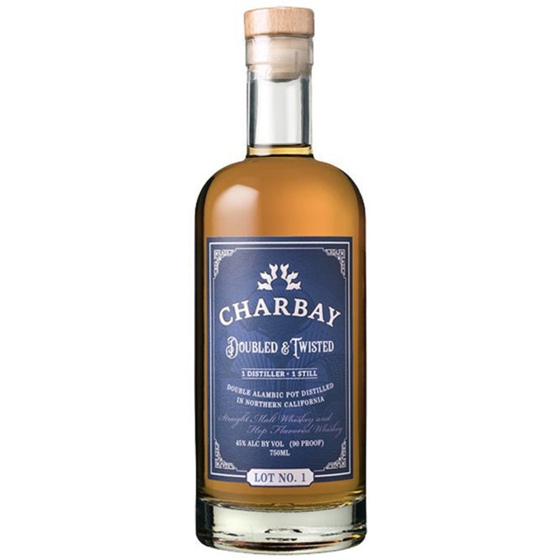 Charbay Doubled & Twisted Lot No. 1 Straight Malt and Hop Flavored Whiskey