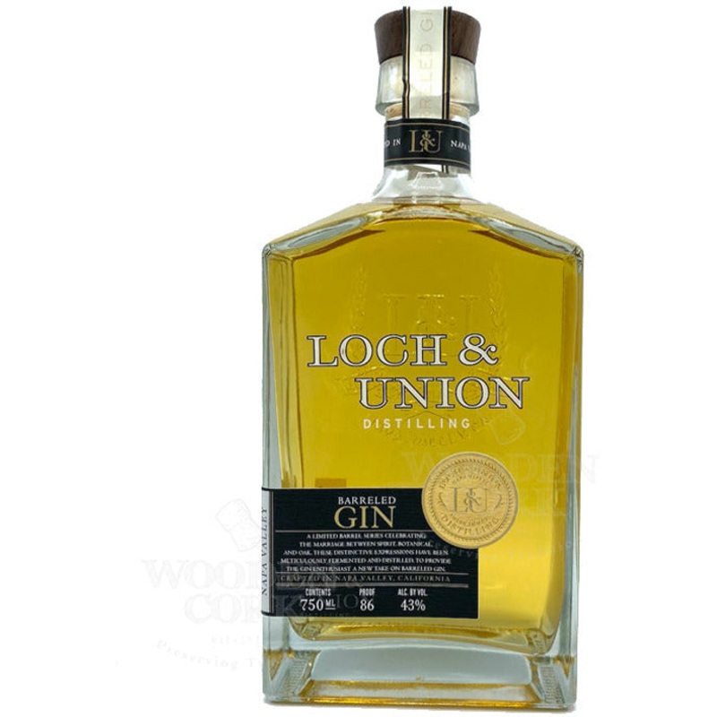 Loch & Union Distilling Barrel Aged Gin Ex Chardonnay Barrel