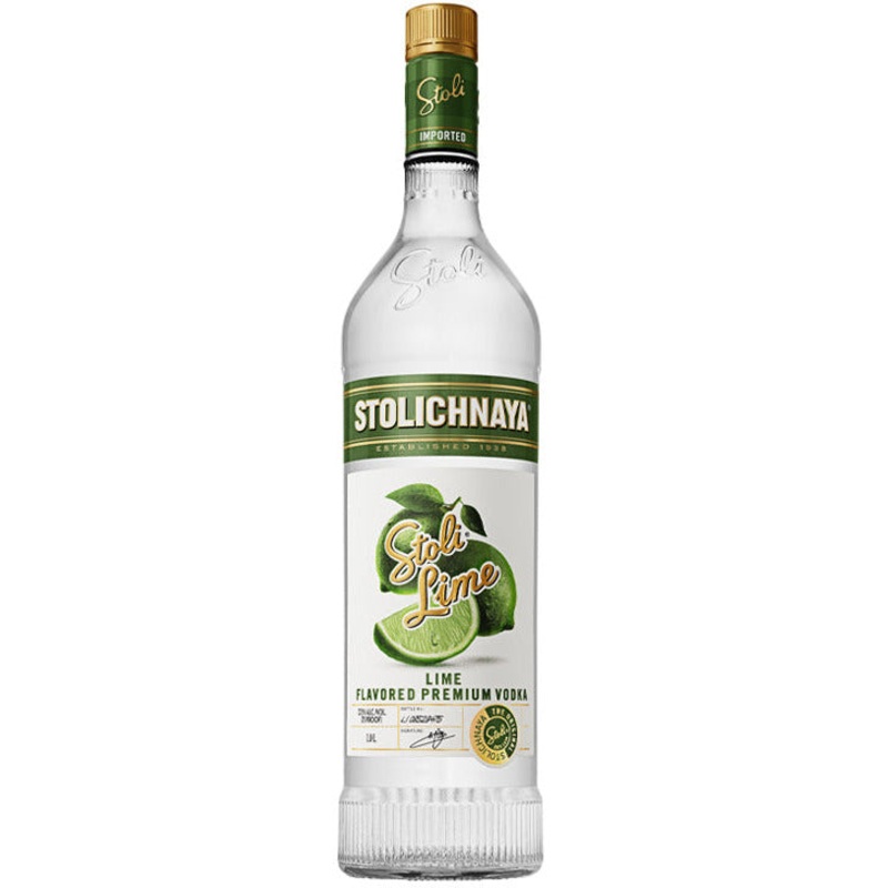 Stolichnaya Lime Flavored Premium Vodka