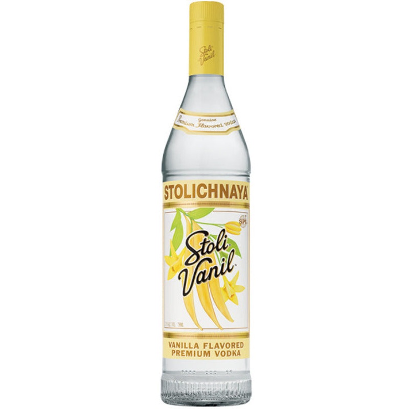Stolichnaya Vanil Flavored Premium Vodka 75 Proof