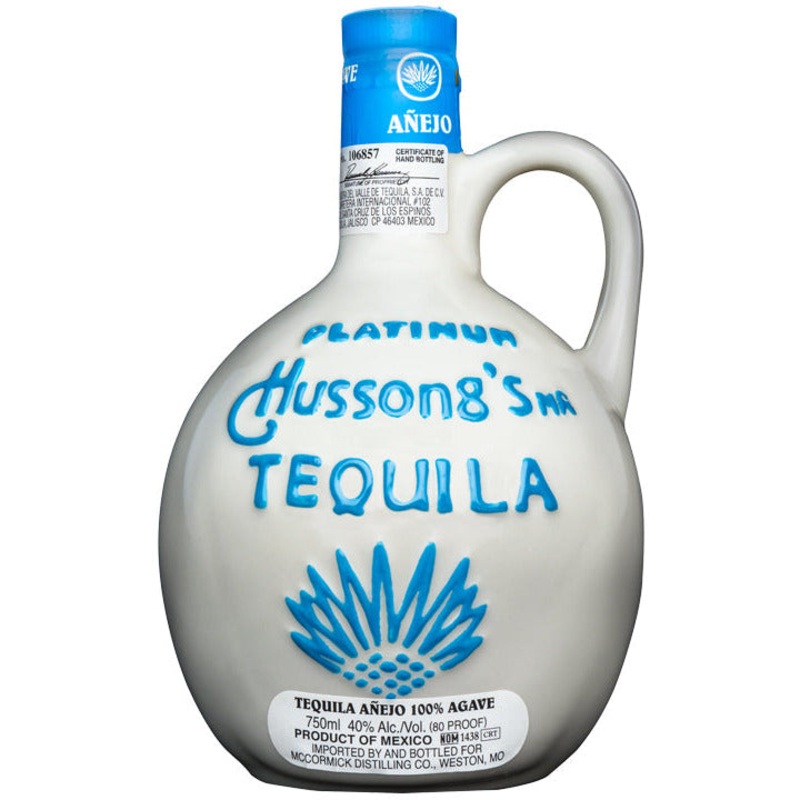 Hussong’s Platinum Aejo Tequila 100% de Agave