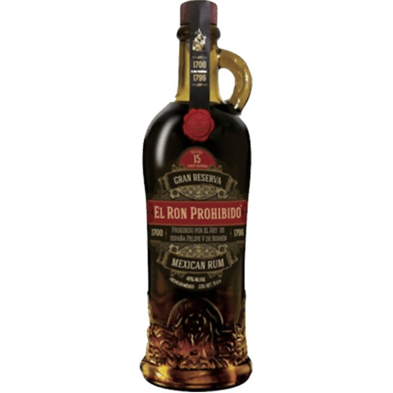 El Ron Prohibido Mexican Rum Gran Reserva 15 Yr
